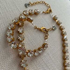 Basics by Sabika Manhattan Crystal Choker